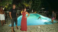 Meu asshole é para todos a festa anal garden gangbang